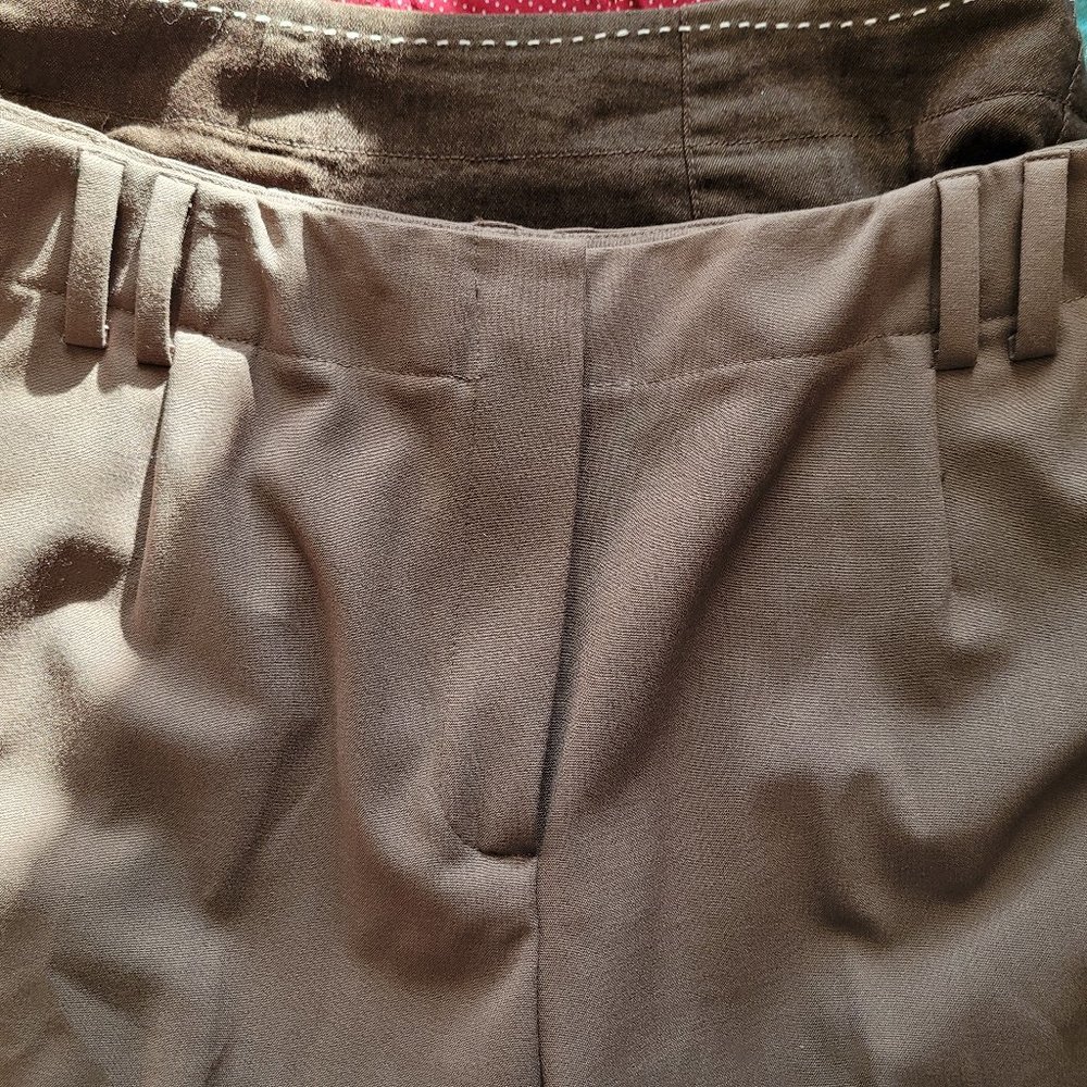 Talbots Wide Leg Cropped Pants